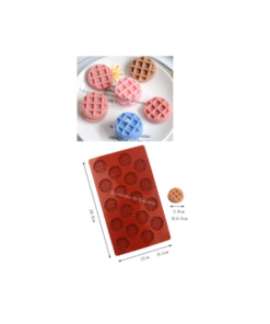 Molde Galletas 18 cavidades