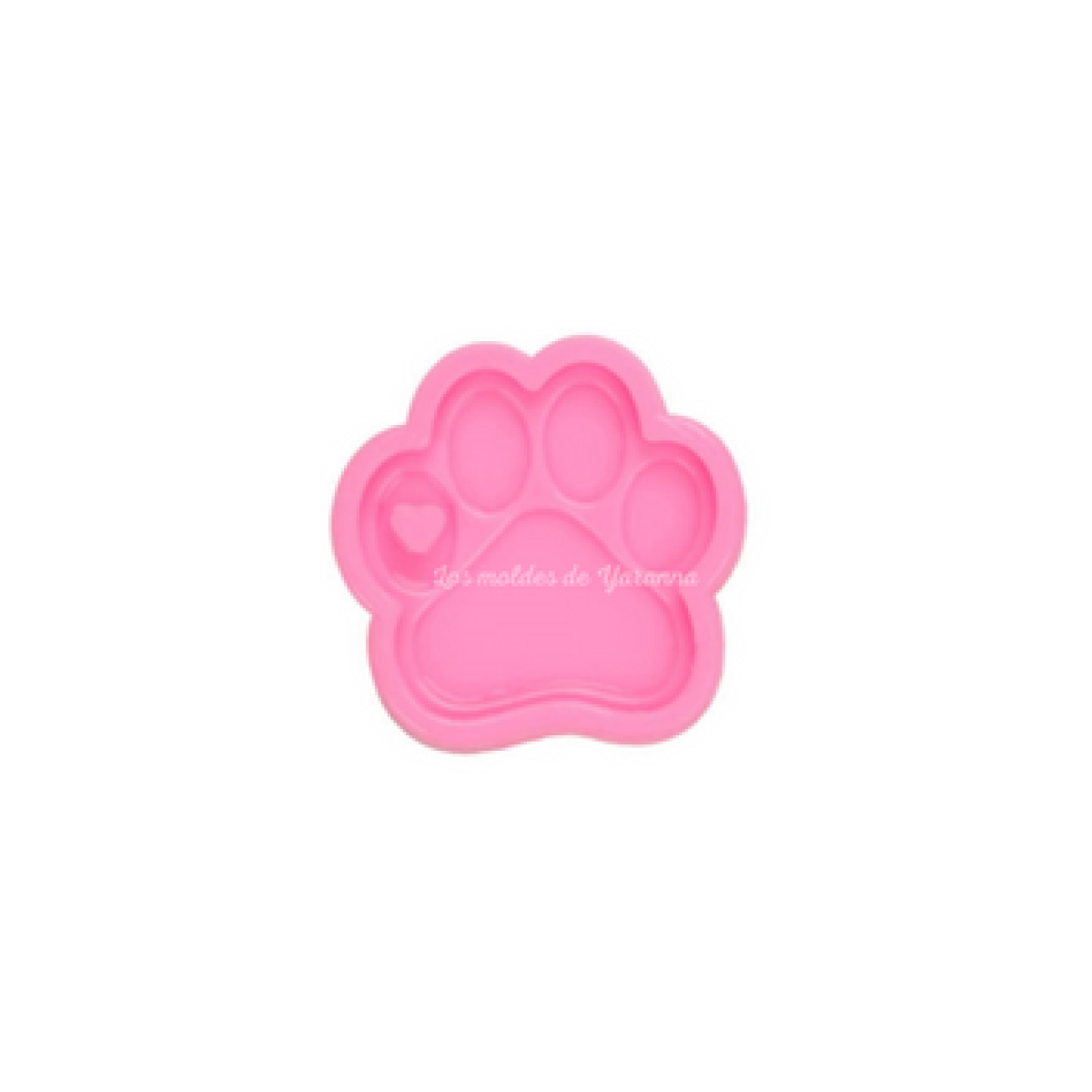 Molde Huella Grande Resina.