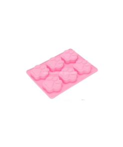 Molde Huellas 6 cavidades.