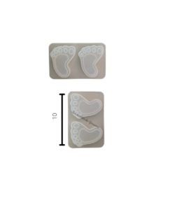 Molde Huellas de Pies #2