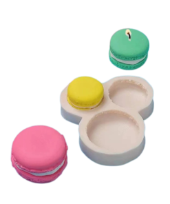 Molde Macarron 3 cavidades