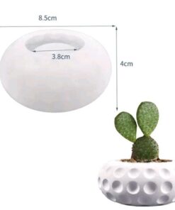 Molde Maceta con Puntos