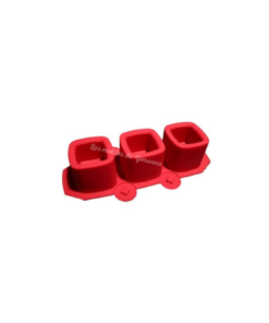 Molde Maceta Cuadrada 3 Cavidades