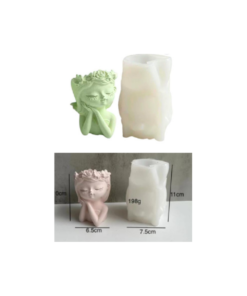 Molde Macetero Mujer Dormida