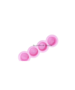 Molde Mandalas Círcular  4 cavidades.