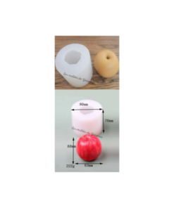 Molde Manzana 3D