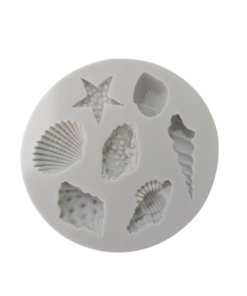 Molde Marino 3D con 7 cavidades
