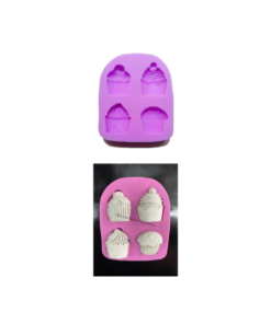 Molde Mini Cupcake 4 cavidades