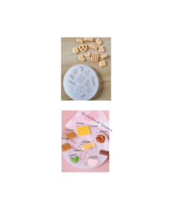 Molde Mini Galletas 12 cavidades