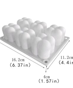 Molde Miniburbujas 6 cavidades