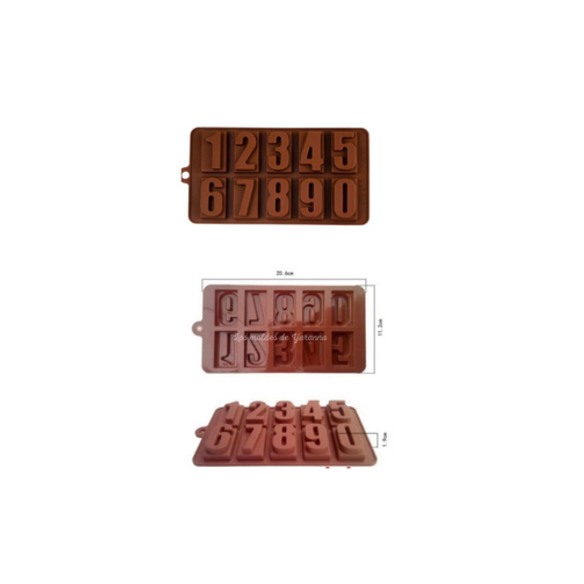 Molde Números #2