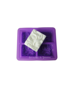 Molde Olas de Mar 4 Cavidades