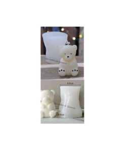 Molde Oso Sentado 3D