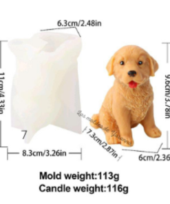 Molde Perrito sentado