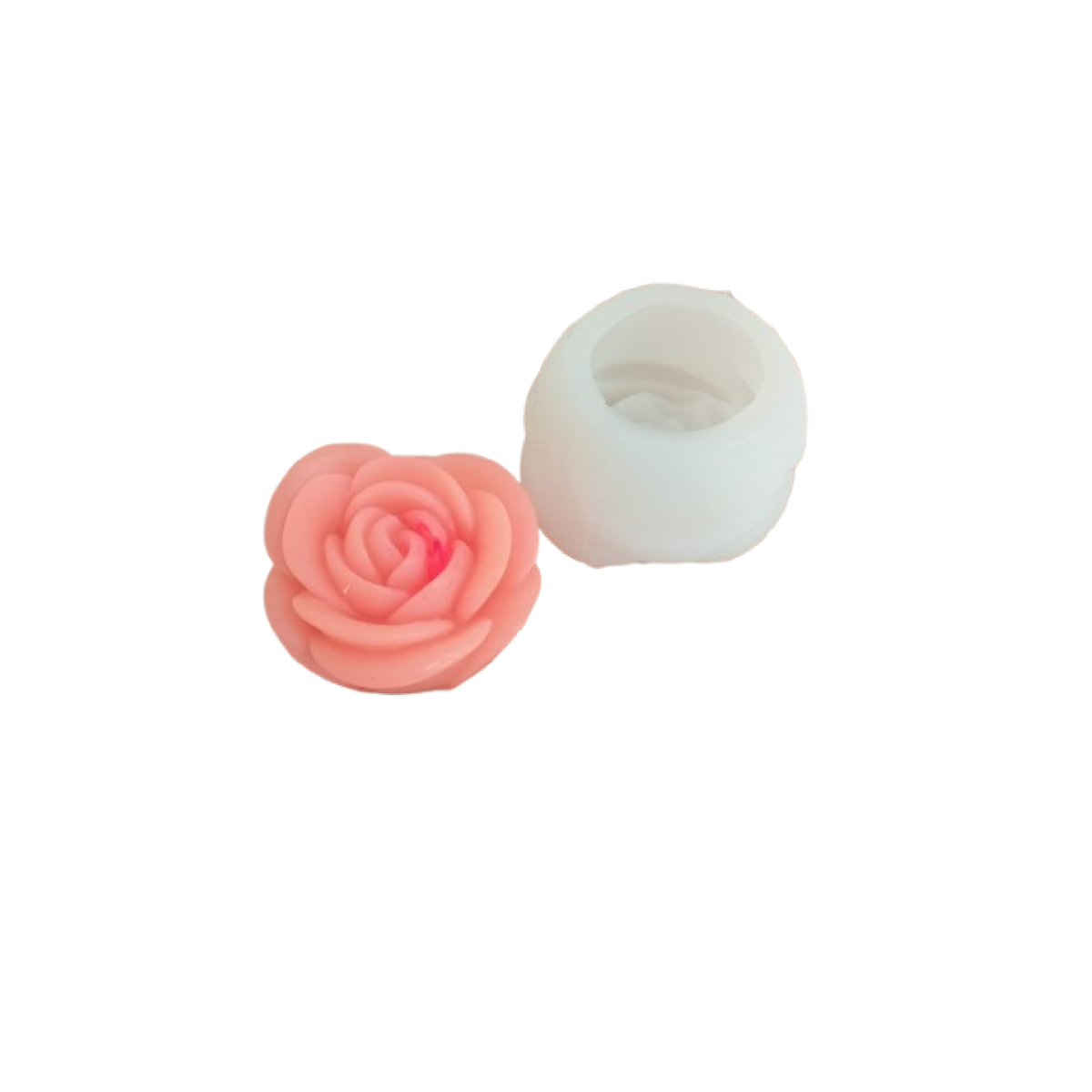 Molde Rosa abierta #4 grande