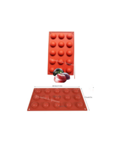 Molde Semiesfera 15 cavidades