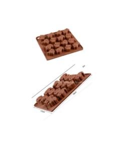 Molde silicón gatitos