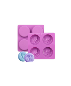 Molde Sol y Luna 4 Cavidades-