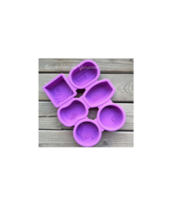 Molde Varias Figuras 6 Cavidades