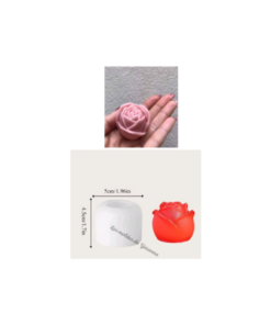 Molde Vela Rosa #2