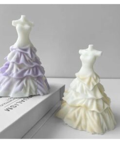 Molde Vestido con Ondas