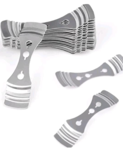 Soporte metálico para pabilos.