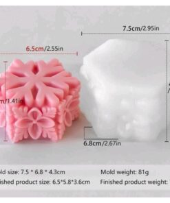 Molde Copo de Nieve #2