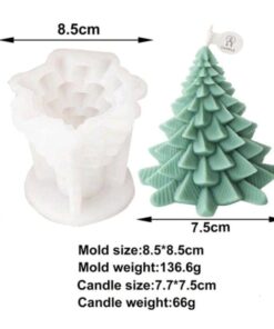 Molde Pino Navidad 3D #1