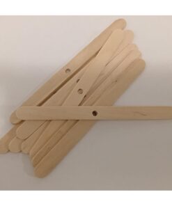 Palito soporte para pabilo 1 orificio.