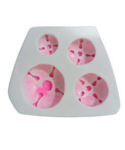 Pan de muerto 4 cavidades