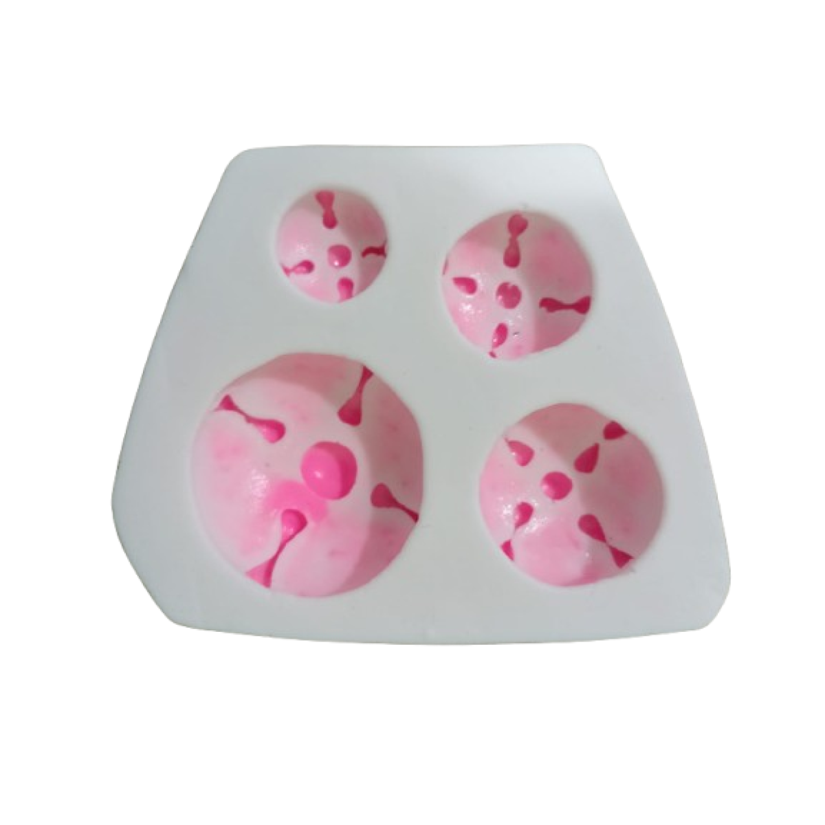 Pan de muerto 4 cavidades