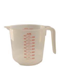 Taza medidora grande de 1 litro