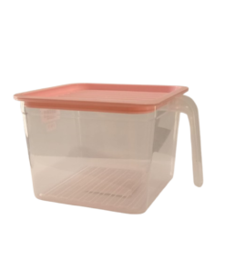 Tazas medidoras cuadradas con tapa